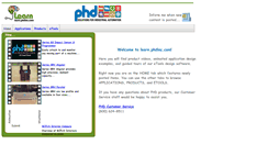 Desktop Screenshot of learn.phdinc.com
